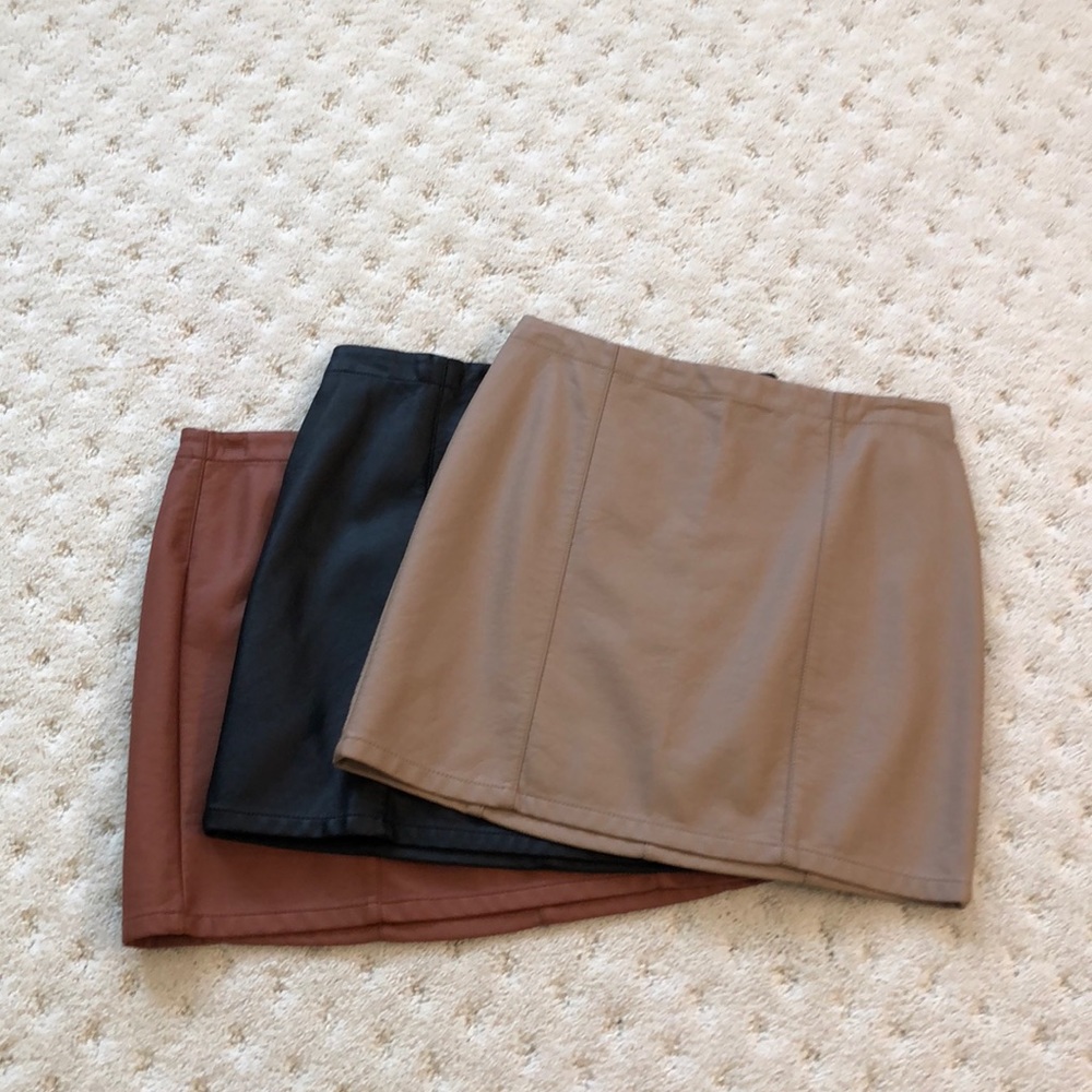 F21 Mini skirts